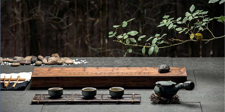 Heavy Bamboo Solo Tea Boards