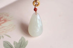 He Tian white Jade necklace
