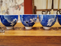 Master Xu's Qing Hua Lotus Cups Set