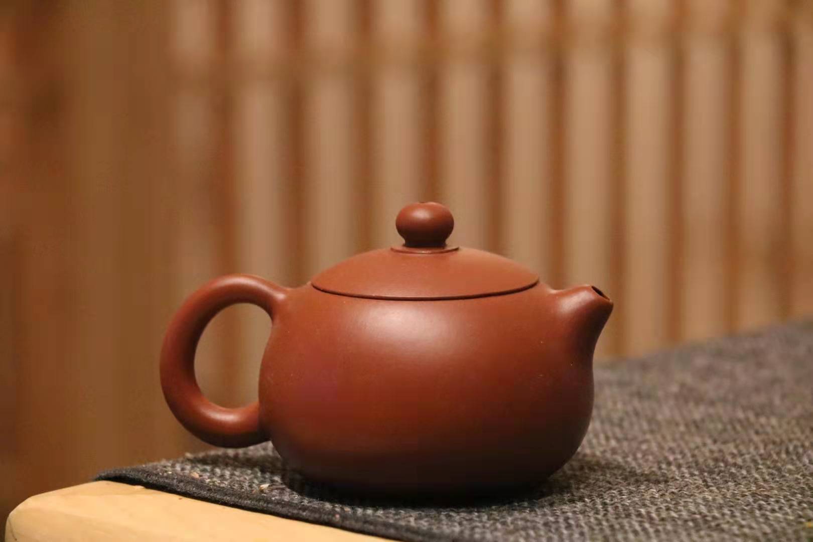 New Small Dark Red Round Chinese Yixing Zisha Mame Bonsai Pot New Small Dark Red Round Chinese Yixing Zisha Mame Bonsai Pot