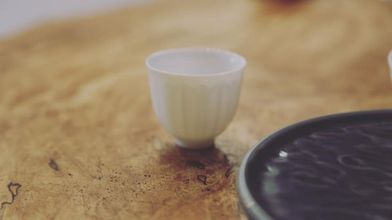 Ying Qing Thin Clay Jade Like White 7 Pecies Tea Set