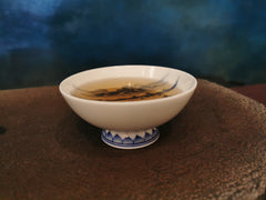Qing hua (blue flowers)Zhong Gong Mountain and River Cup