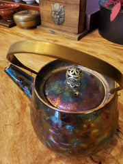 Seven color tea pot