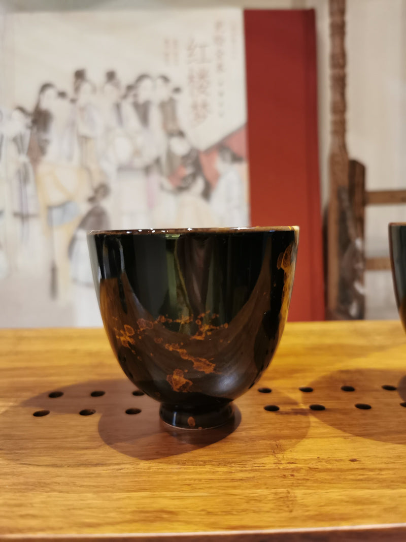 Turtle Shell Cups Turtle's shell color cups | Qi Fine Teas