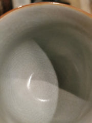 Water and Earth Element Opening Glaze Cup