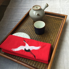 Crane Tea Cloth