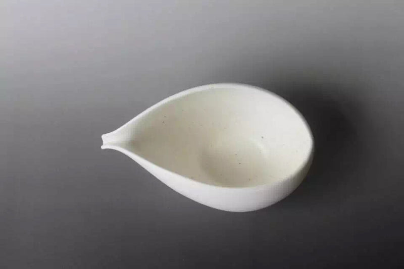 Water drop Shape white sharing cup
