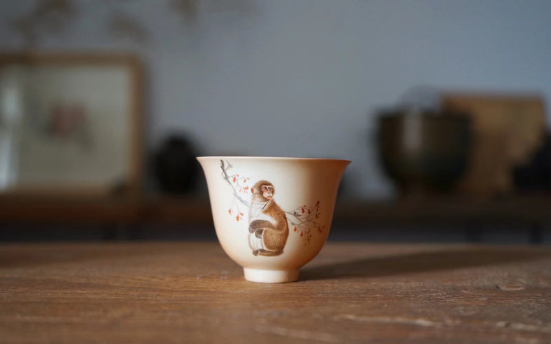 Woodfired Zodiac Sign Tea Cup