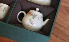 Full Moon and Rabbit Master Size Tea Pot Set