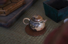 Woodfired Tai Lake Rock with Bird Tea Pot